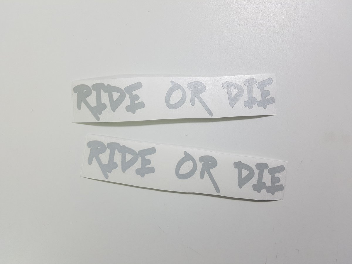 Image of RIDE OR DIE Sticker Pack 