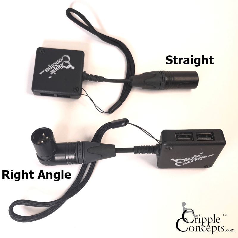 USB QC3.0 Dual Turbo Charger for Power Wheelchairs Cripple Concepts