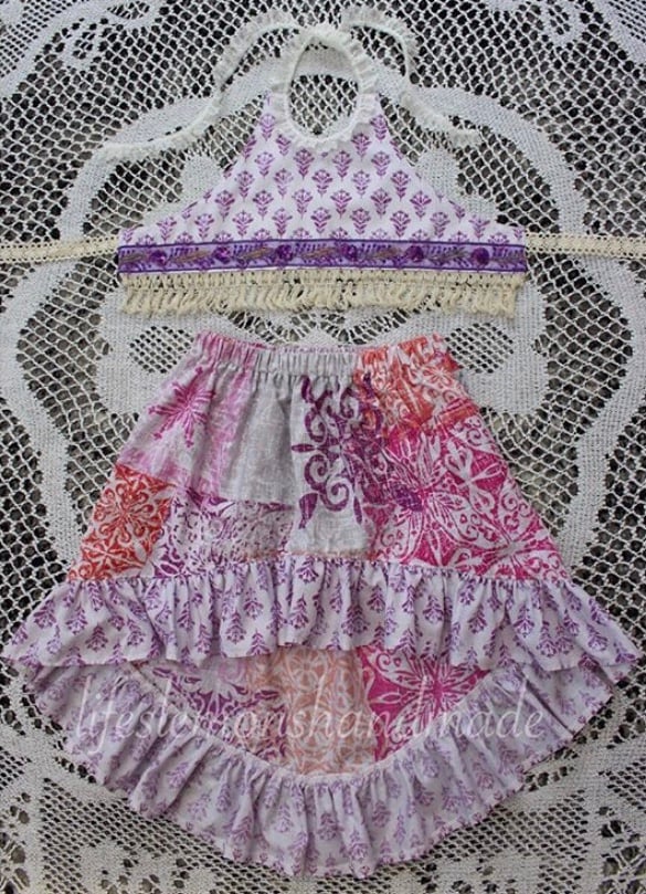 Image of Eva ruffle skirt - surprise