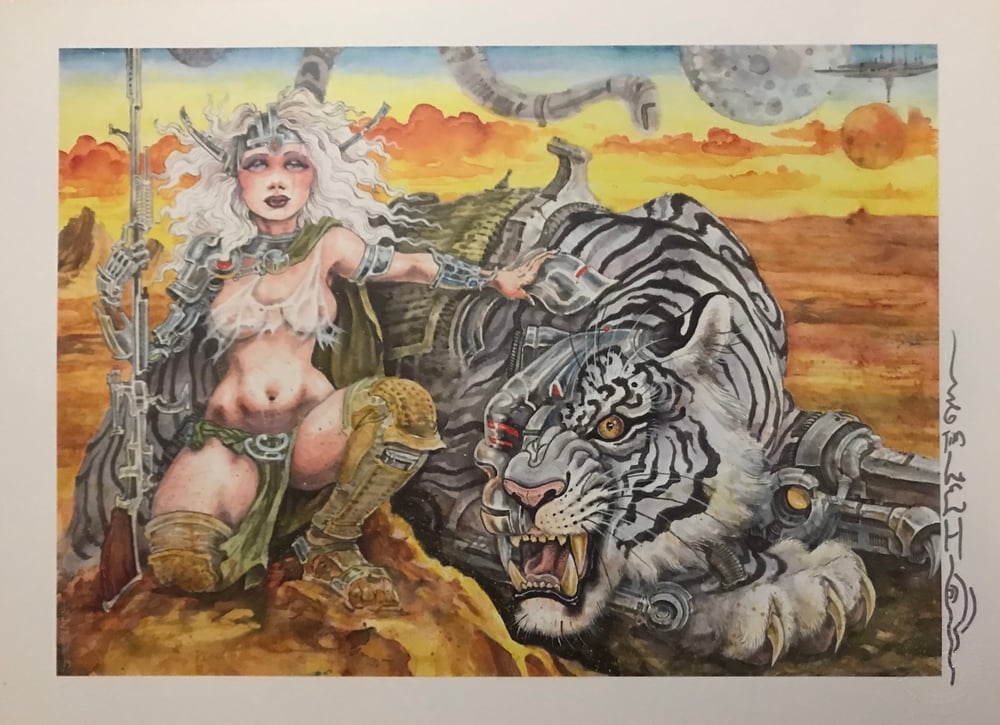 Image of Tim Lehi “Millions of Light-years Away” Signed Poster