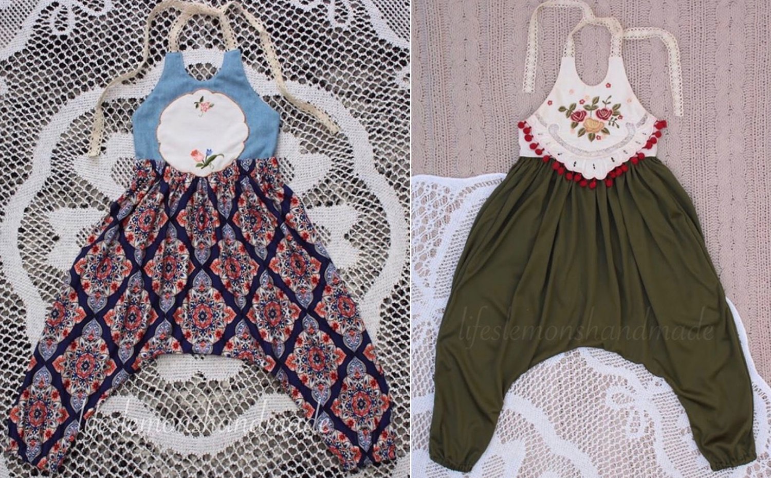 Image of Extreme harem romper/dungarees - surprise