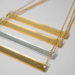 Image of Solid Gold- Gold Mirrored Acrylic Bar 