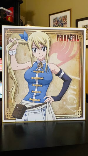 Image of Natsu x Lucy 2019 Fairy Tail Japan OFFICIAL Shikishi Boards