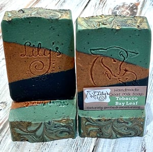 Image of Tobacco Bay Leaf Goat Milk Soap