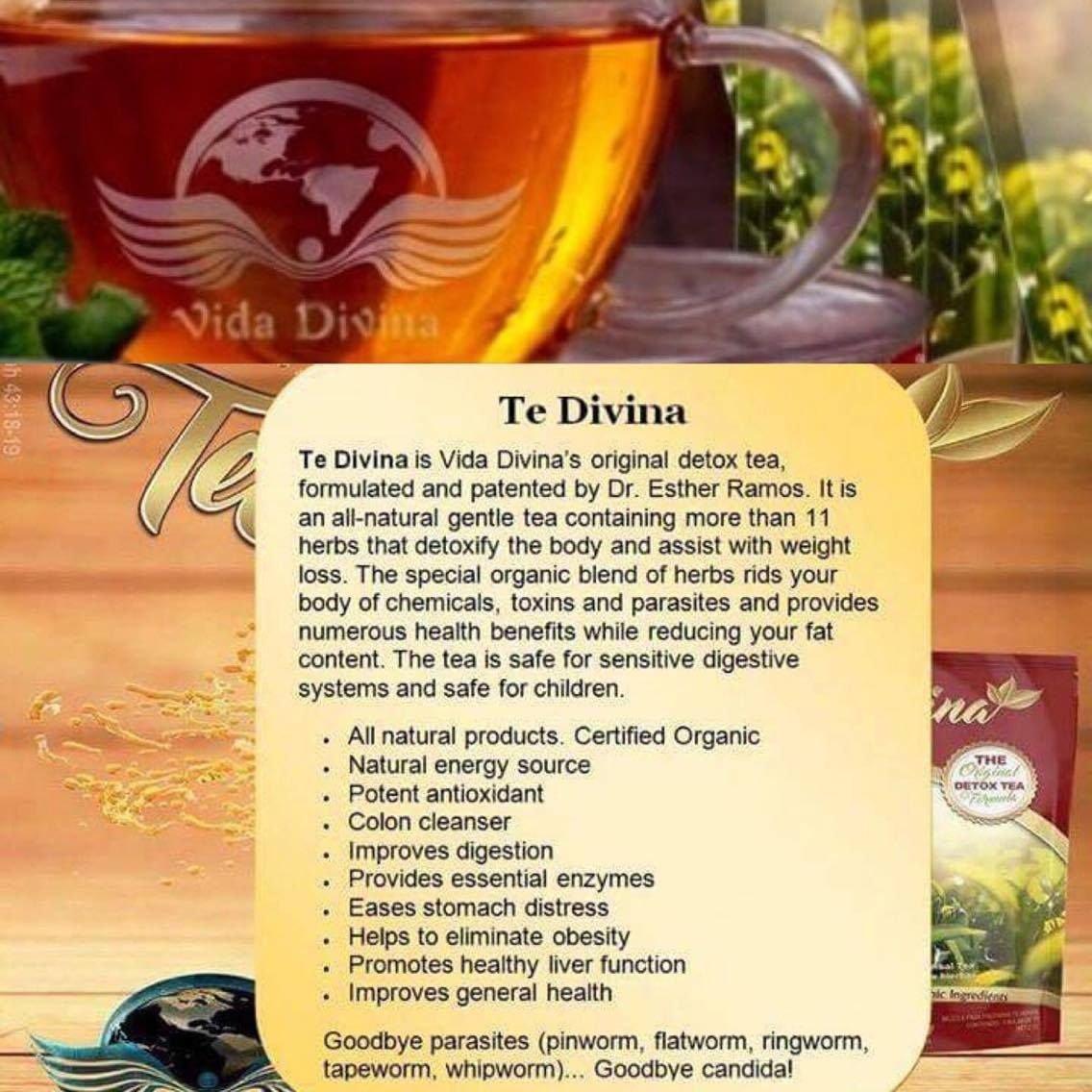 TEDIVINA ( No.1 Detox tea ) | Fitness_Brandaffectionuk