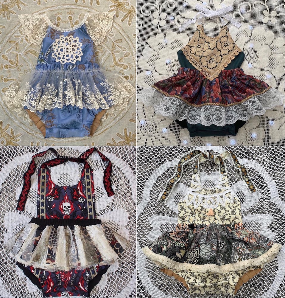 Image of Romper with skirt - surprise