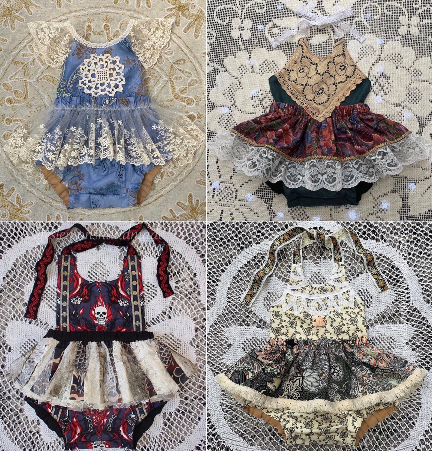 Image of Romper with skirt - surprise