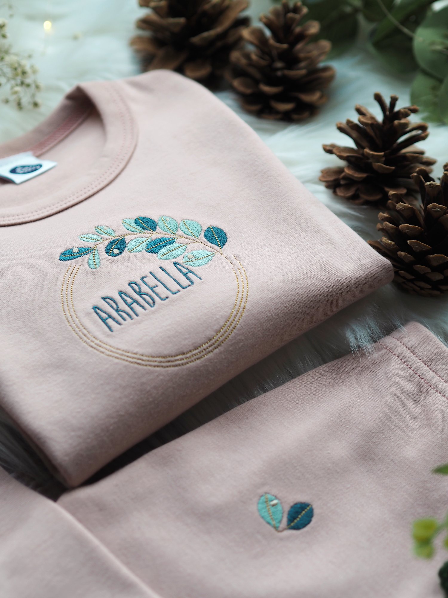 Image of Autumn Dew - Dusty Pink Lounge Set