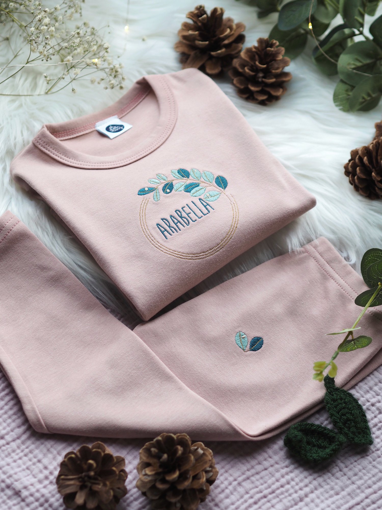 Image of Autumn Dew - Dusty Pink Lounge Set