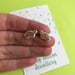 Image of Tiny Resin Tortoise Earrings