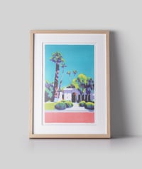 Image 2 of Palm Springs house #1 (risograph, A4)