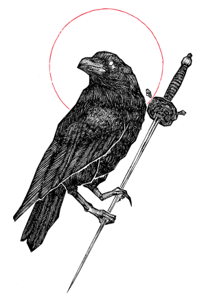 Image of "The Raven" 13"x19" Luster Paper Art Print