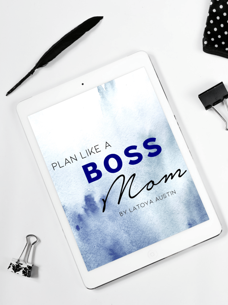 Image of PLAN LIKE A BOSS MOM E-Planner-Printable