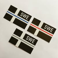 Image 1 of SWE FLAGGA - THIN LINE DEKAL