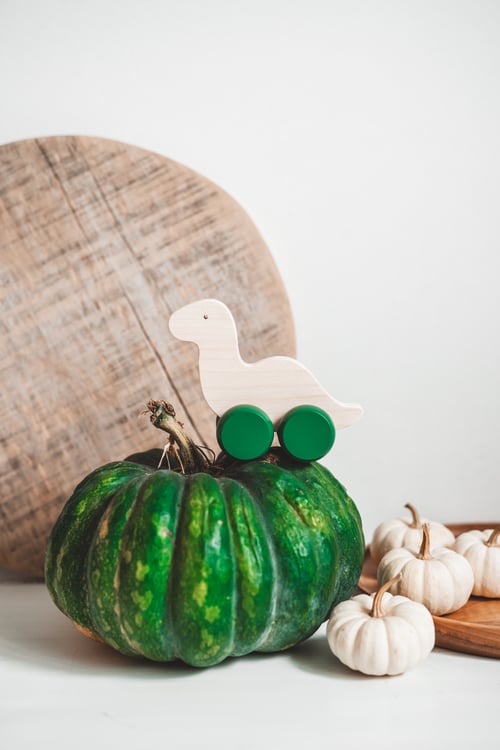 Image of Dinosaure en bois - Nessy