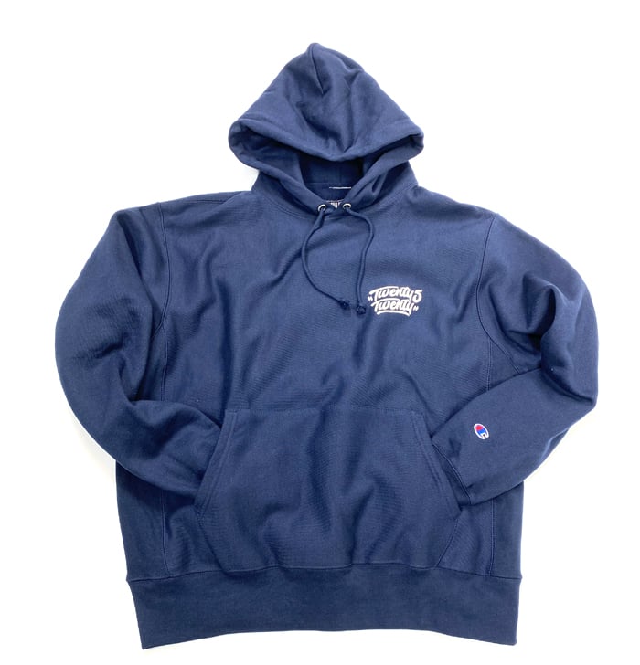 Image of 2520 X CHAMPION "NO SURRENDER" HOODIE - SPORT DARK NAVY