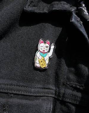 Image of No Lucks Given Acrylic Pin