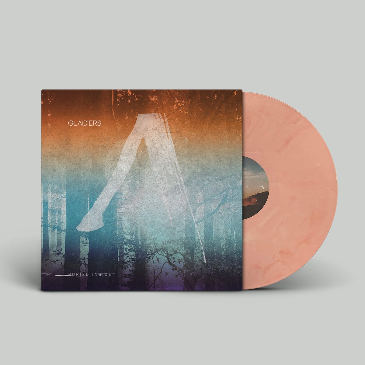 Image of GLACIERS 'BURIED INSIDE' 12" EP