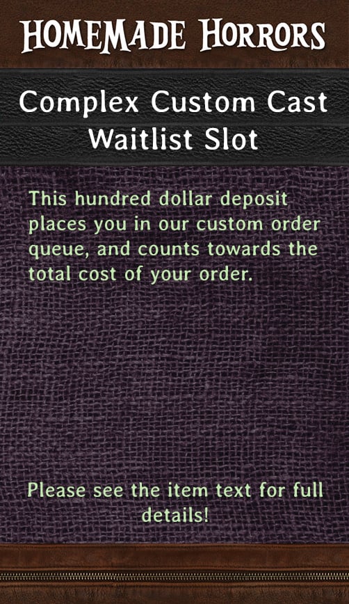 Image of COMPLEX Custom Waitlist Slot
