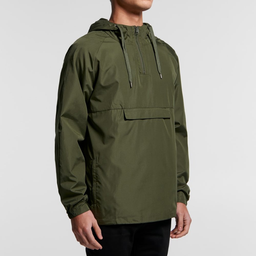 WINDBREAKER JACKET - ARMY GREEN | Poldhu Clothing Co.