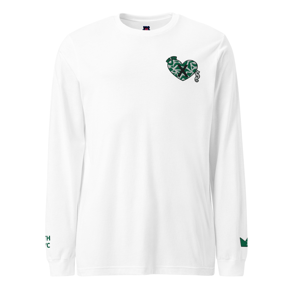 Image of Jade x Blanco “Abstract Heart” Long Sleeve