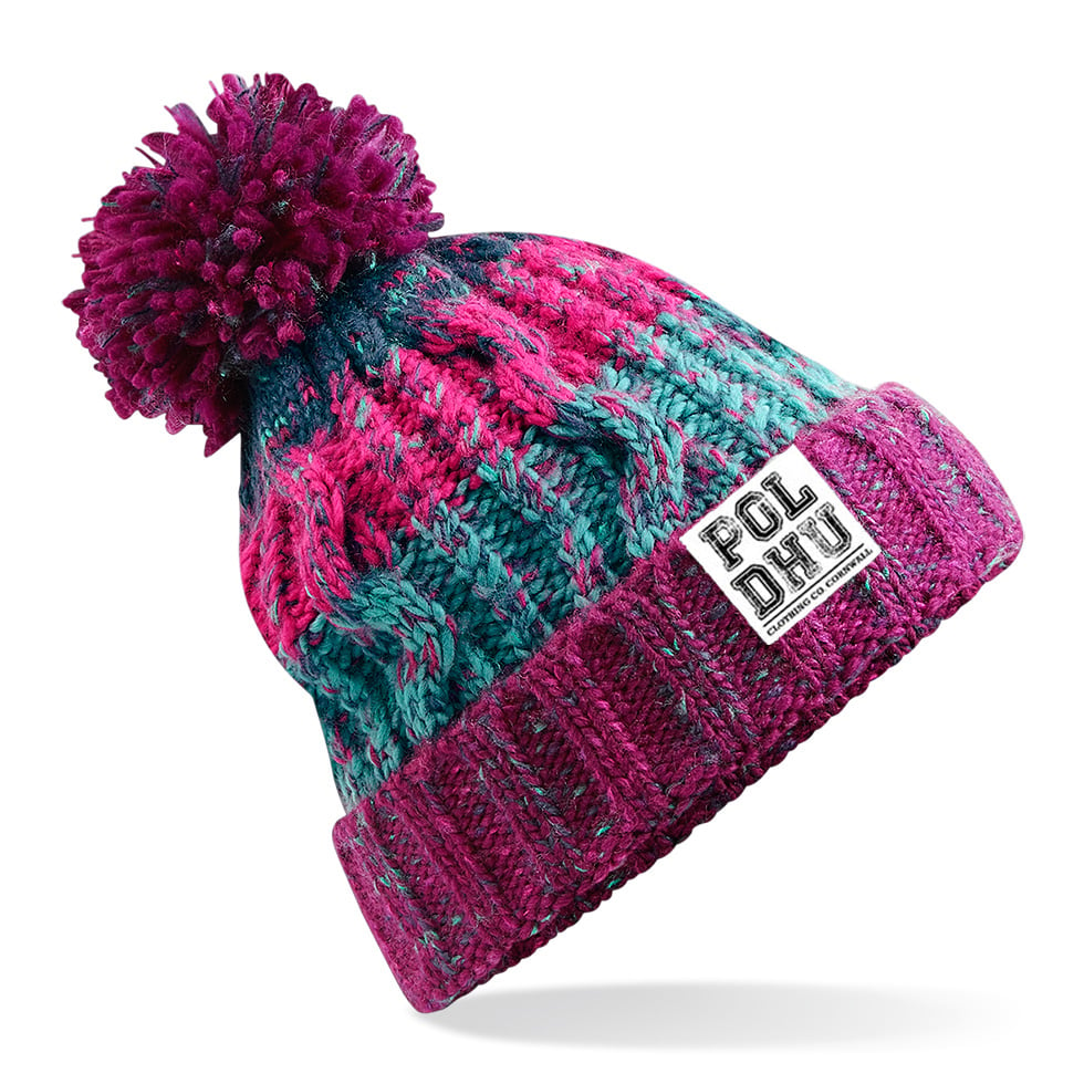 WINTER BERRY BOBBLE HAT