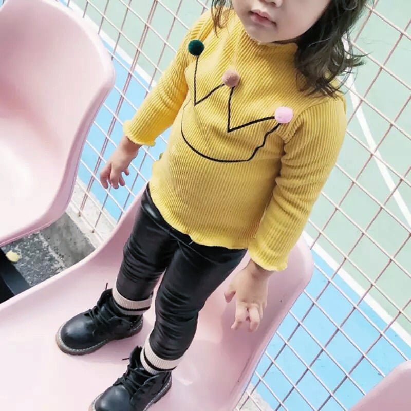 Image of Crown Long Sleeve (Yellow) 