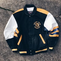 Image 2 of Original 90’s Jeff Hamilton Golden State Warriors Jacket.