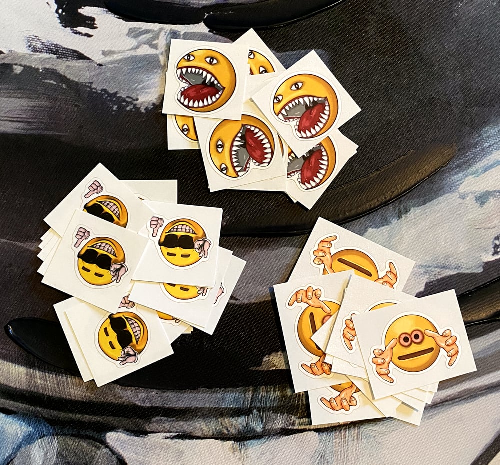 15 Emoji Stickers