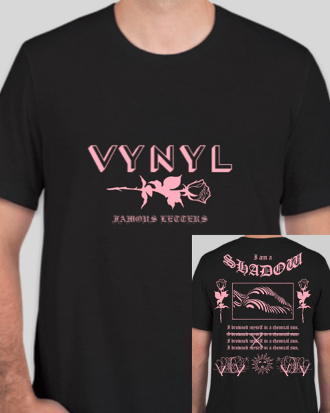 Image of VYNYL x Famous Letters "Pink" Inspired Graphic Tee