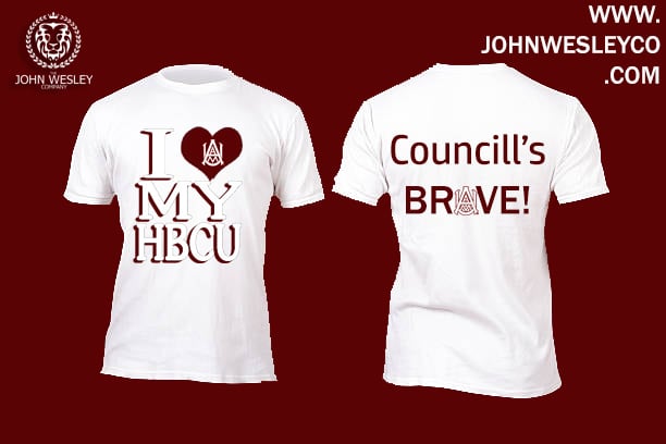 Image of AAMU Councill Brave Shirt