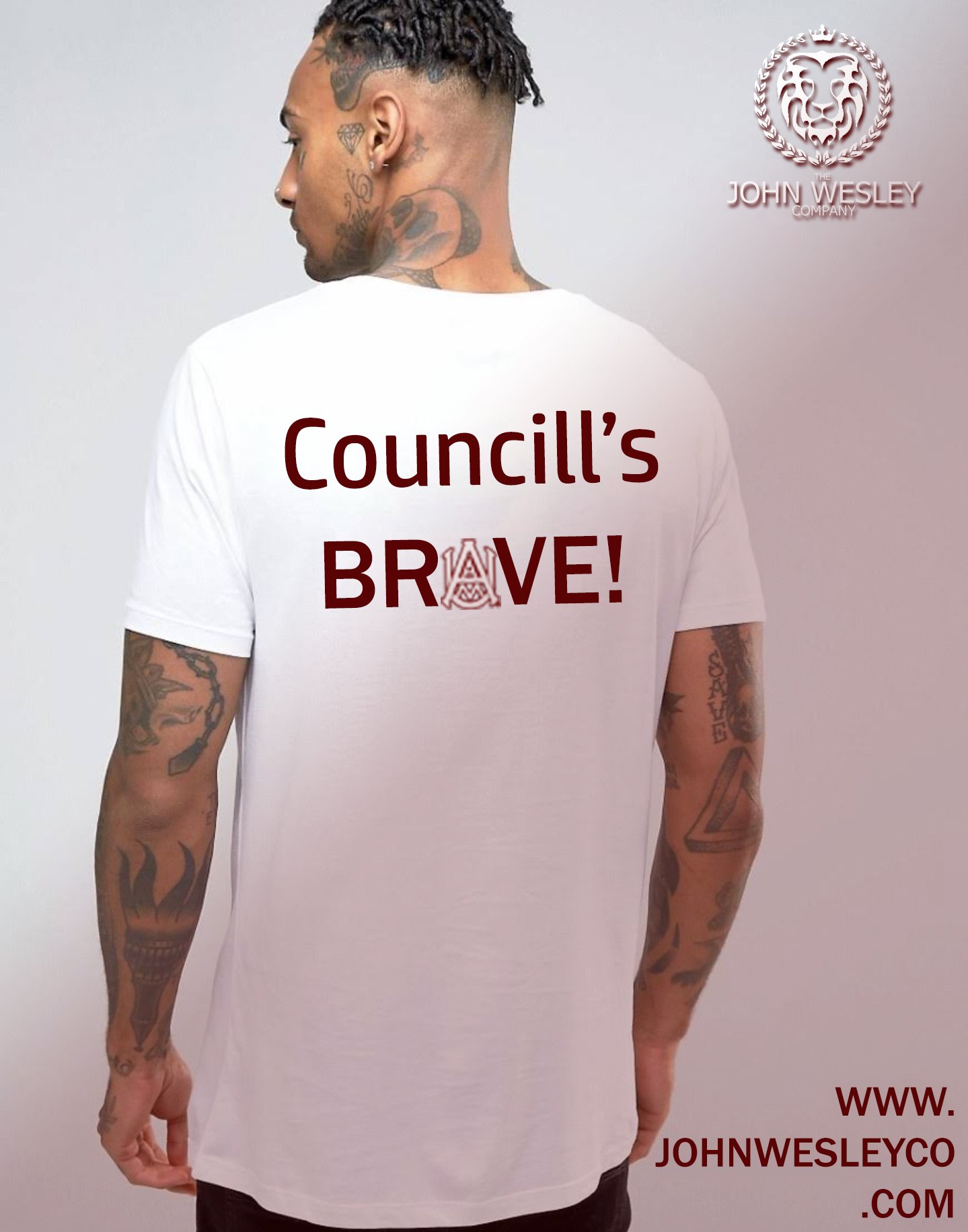 Image of AAMU Councill Brave Shirt