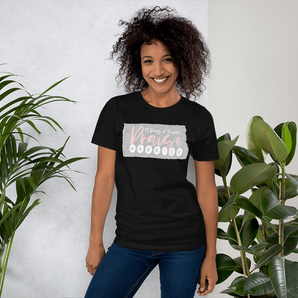 Image of 31 Days of Thanks Praise Warrior (Black)