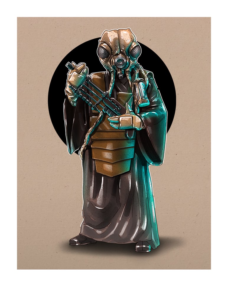 Image of ZUCKUSS: 8 1/2" x 11" OPEN EDITION COLLECTIBLE Giclée PRINT 