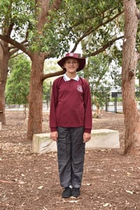 Image 2 of NLPS Maroon School Hat (Price Before Tax)