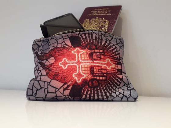 Image of Flaming Cross Purse