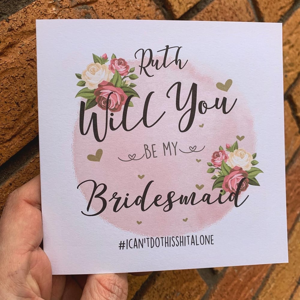 Image of Bridesmaids Cards