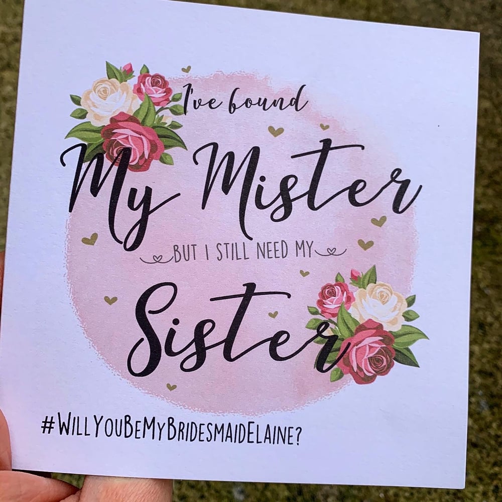 Image of Bridesmaids Cards