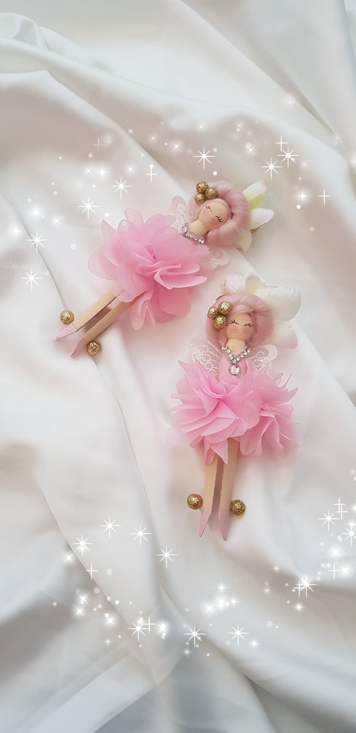 Image of Decorative Fairy Peg Dollies