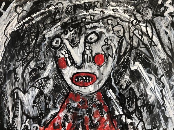 Image of SHE WHO DEVOURS WOUNDED EGOS