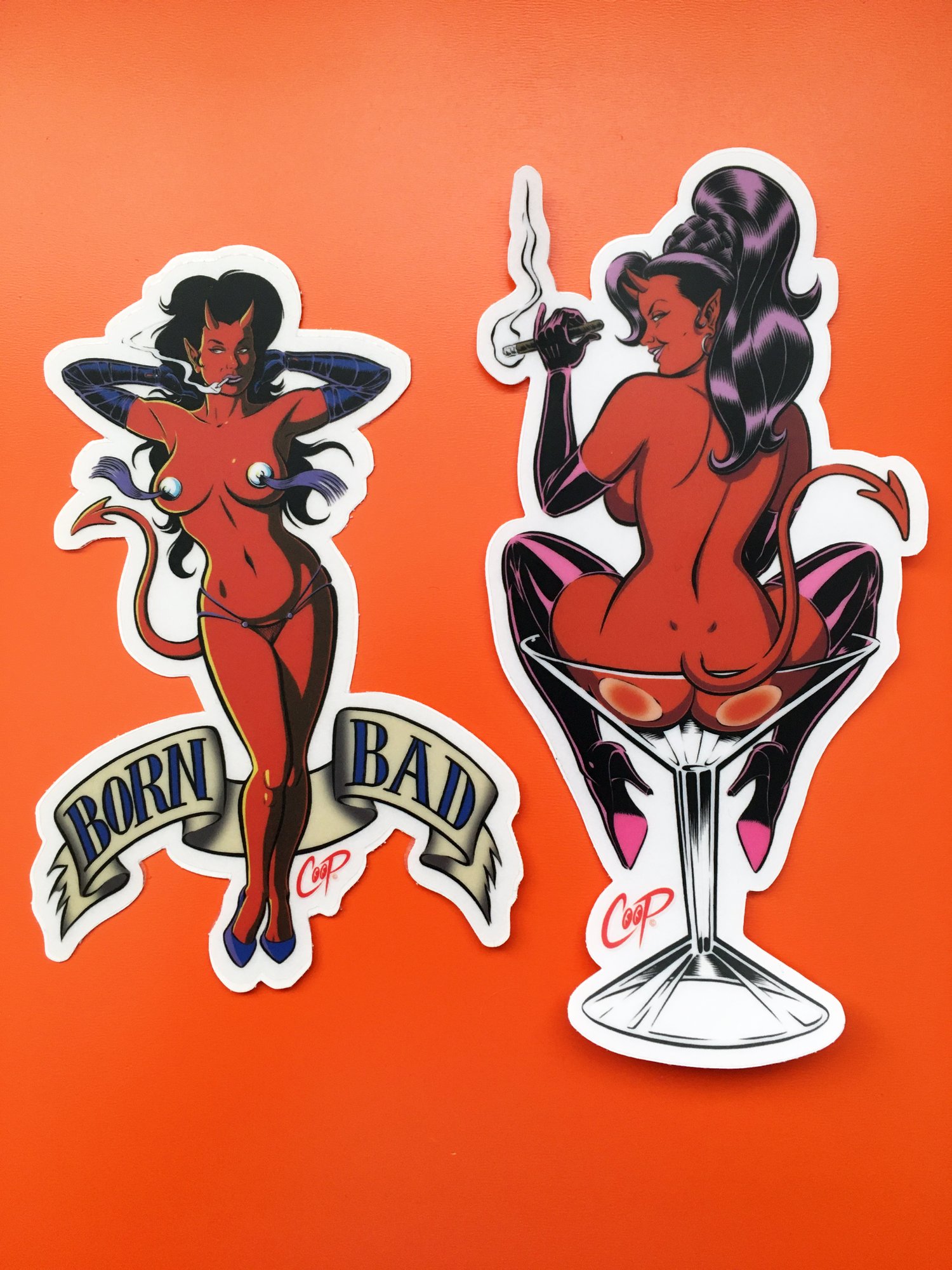 Image of COOP Sticker Pack #3 "More Devil Girls"