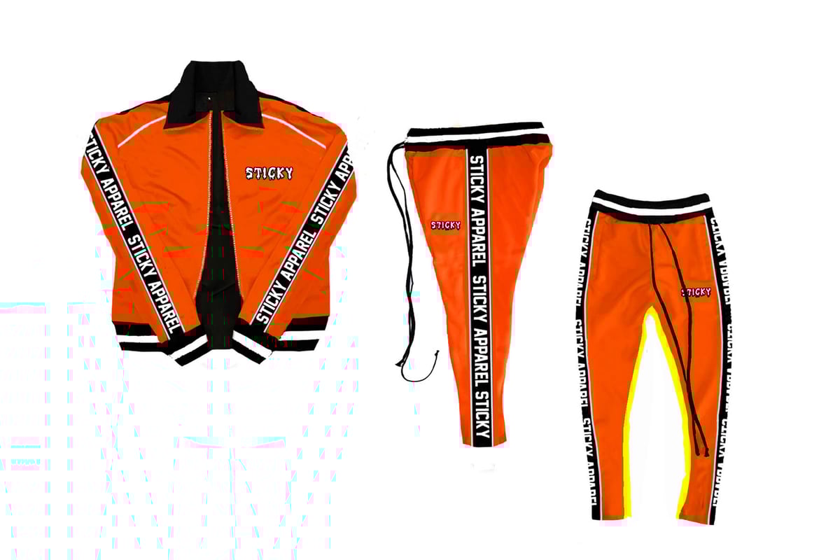Image of Sticky Men Reflective Tracksuits