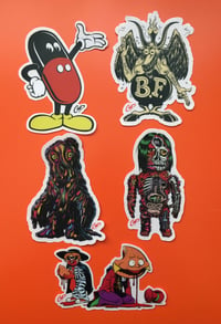 Image 1 of COOP Sticker Pack #8 "Scary Monsters & Super Creeps"