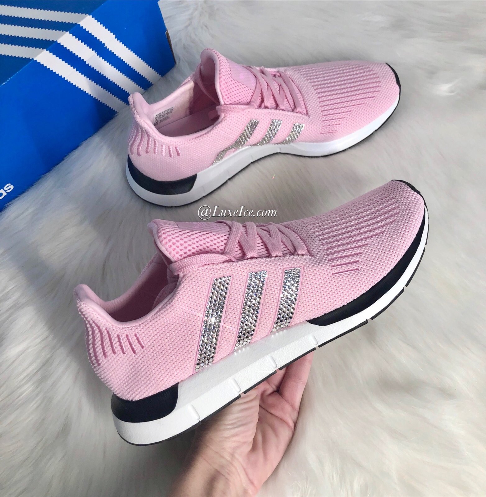 adidas swift run shoes pink