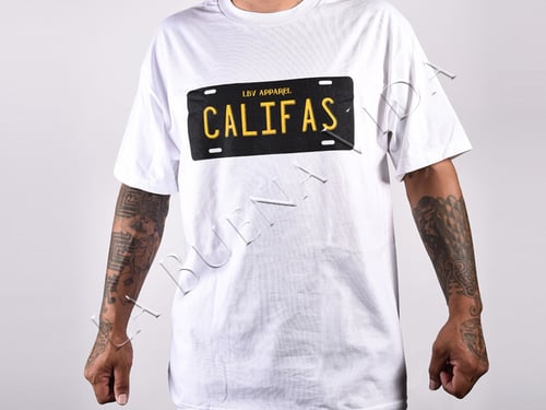 Image of LBV "Califas" Vintage License Plate