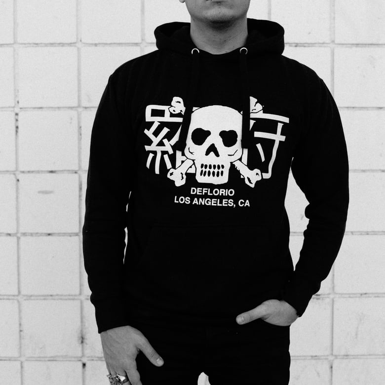 Image of LA SKULL HOODIE