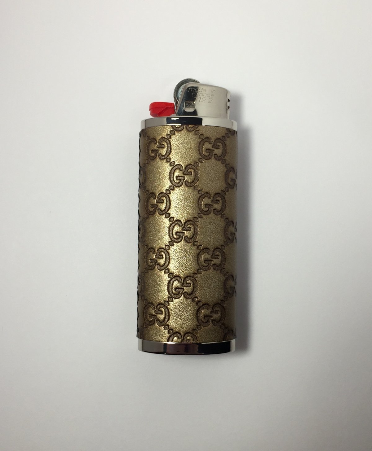 Gold Gucci lighter case | Real Ryte Customs