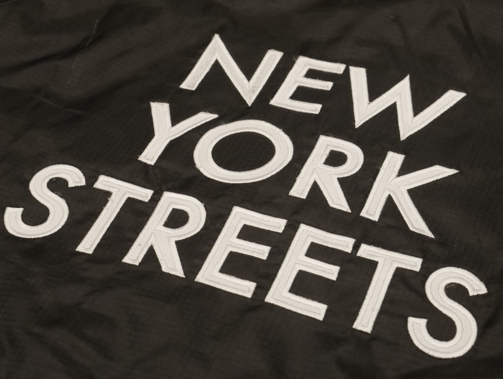 Image of New York Streets Anorak Jacket (Black/White)
