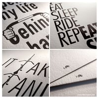 Image 3 of <b>Cycling Letterpress Series</b>