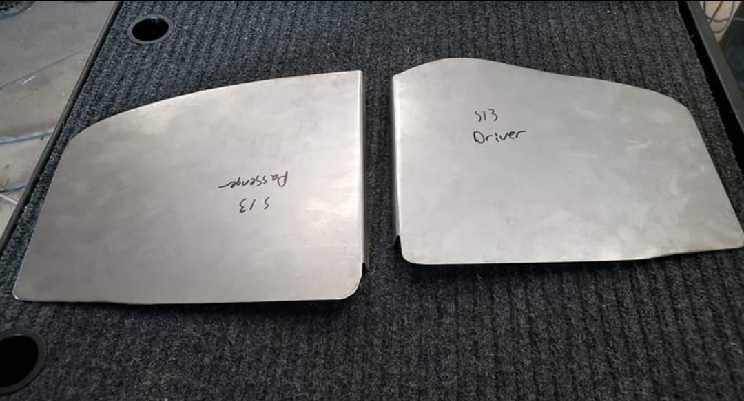Image of S13 Engine Bay Cleanup Plates 